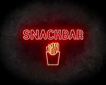 SNACKBAR neon sign - LED Neon Reklame