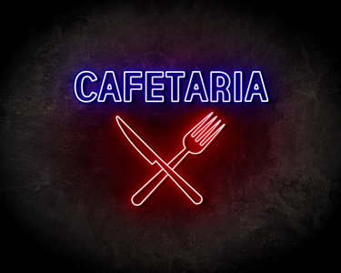 CAFETARIA neon sign - LED Neon Reklame