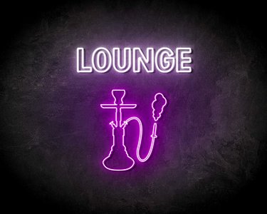 LOUNGE neon sign - LED Neon Leuchtreklame