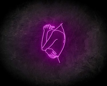 WOMEN BODY LINE ART neon sign - LED Neon Leuchtreklame