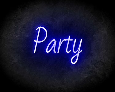 PARTY neon sign - LED Neon Leuchtreklame