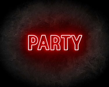 PARTY DUBBEL neon sign  neon sign - LED Neon Reklame