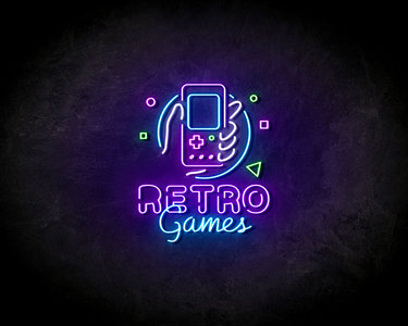 RETRO GAME  neon sign - LED Neon Reklame
