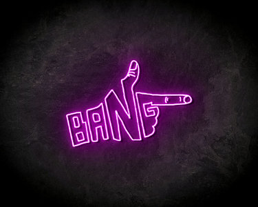 Bang neon sign - LED Neon Reklame