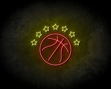 Stars basketbal neon sign - LED Neon Reklame