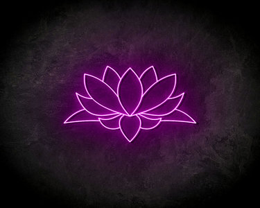 Lotus - LED Neon Leuchtreklame