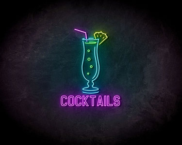 Cocktails - LED Neon Leuchtreklame