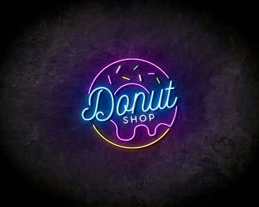 Donut Shop neon sign - LED Neon Reklame