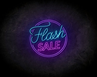 Flash Sale neon sign - LED Neon Reklame