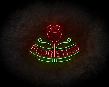 Floristics neon sign - LED Neon Reklame