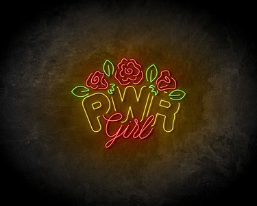 PWR Girl neon sign - LED Neon Reklame