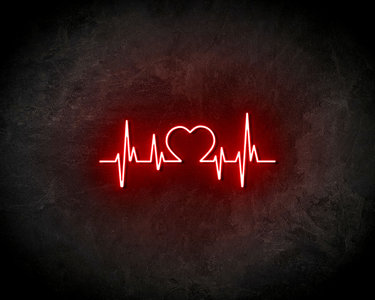 Heart Beat neon sign - LED Neon Reklame