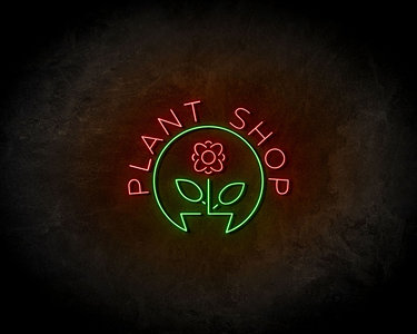 Plant Shop - LED Neon Leuchtreklame