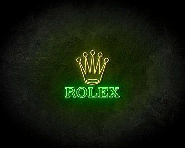 Rolex neon sign - LED Neon Reklame - Neonschild, LED Neon schild