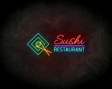 Sushi Restaurant neon sign - LED Neon Reklame