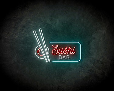 Sushi Bar Chopsticks  neon sign - LED Neon Reklame