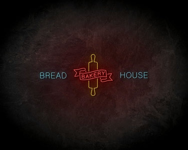 Bread Bakery House neon sign - LED Neon Reklame