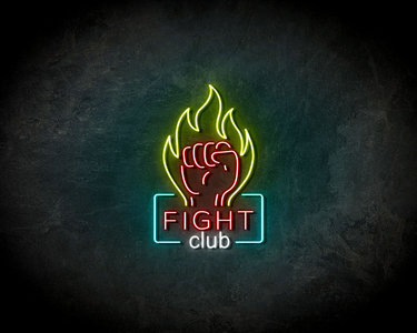Fight Club neon sign - LED Neon Reklame
