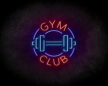 Gym Club neon sign - LED Neon Reklame