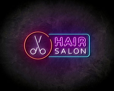 Hair Salon Pink neon sign - LED Neon Reklame