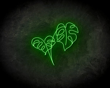 Leaves - LED Neon Leuchtreklame