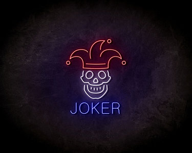 Joker - LED Neon Leuchtreklame