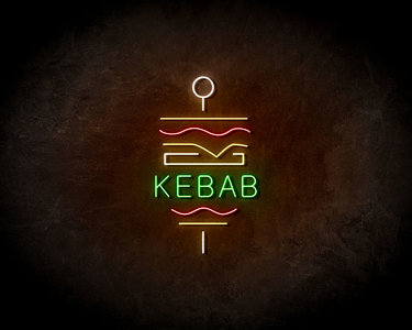 Kebab - LED Neon Leuchtreklame