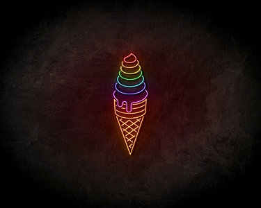 Ice cream - LED Neon Leuchtreklame