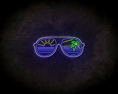 Summer glasses neon sign - LED Neon Reklame