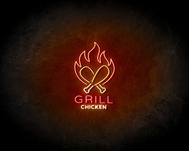 Grill chicken neon sign - LED Neon Reklame