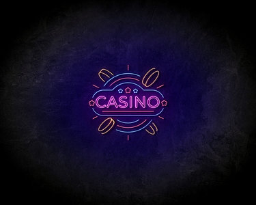 Casino neon sign - LED Neon Reklame