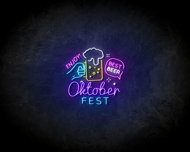 Oktoberfest neon sign - LED Neon Reklame