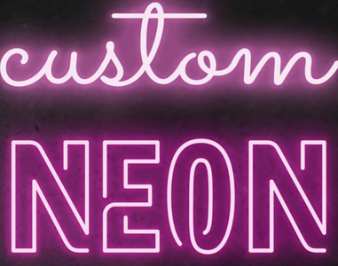 Neon schild - Custom NEON Schriftzug kaufen - Neonschild