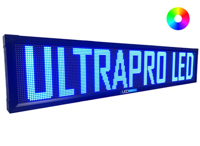 UltraPro Serie - Professionelle LED Leuchtreklame Maße 360 x 40 x 7 cm
